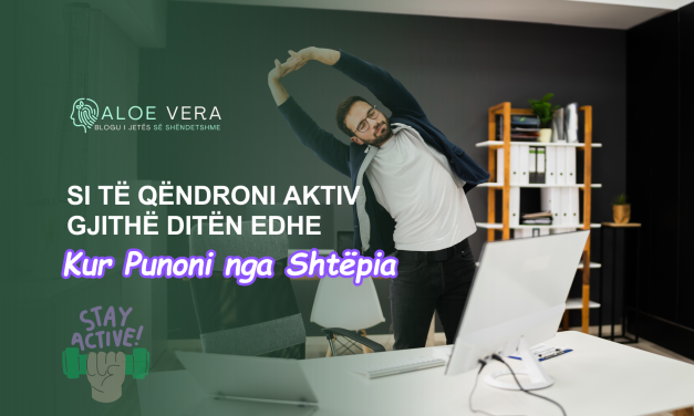 Si të Qëndroni Aktiv Gjithë Ditën Edhe Kur Punoni nga Shtëpia
