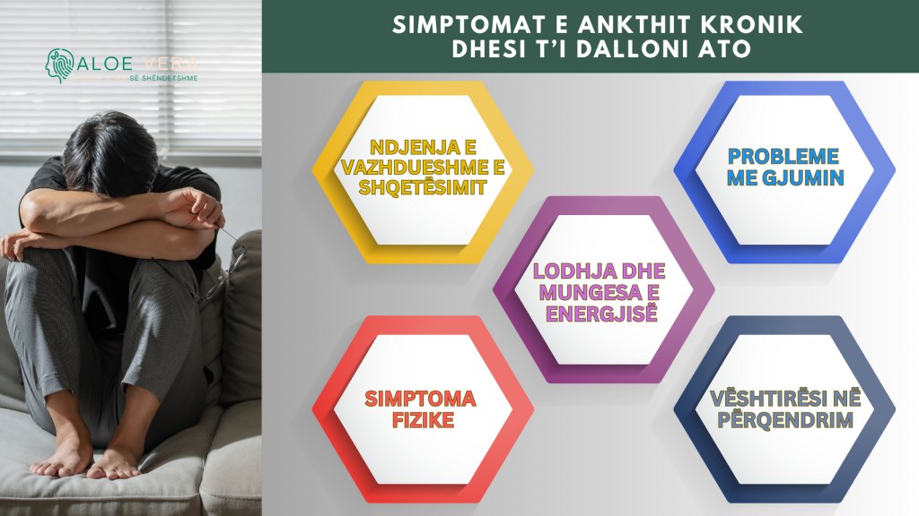 shenjat e ankthit kronik
